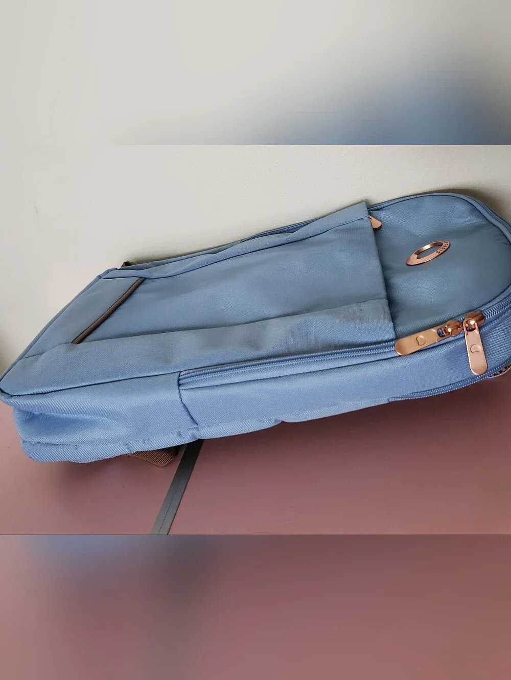 Delsey Paris Ramey Sky Blue Backpack